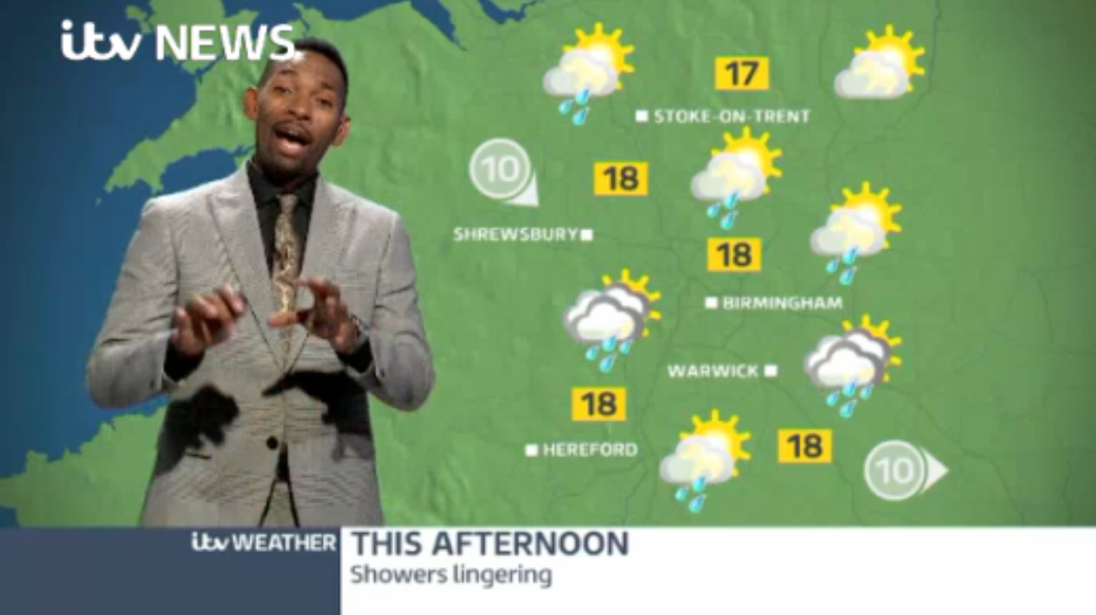 West Midlands Weather: further heavy showers | ITV News Central