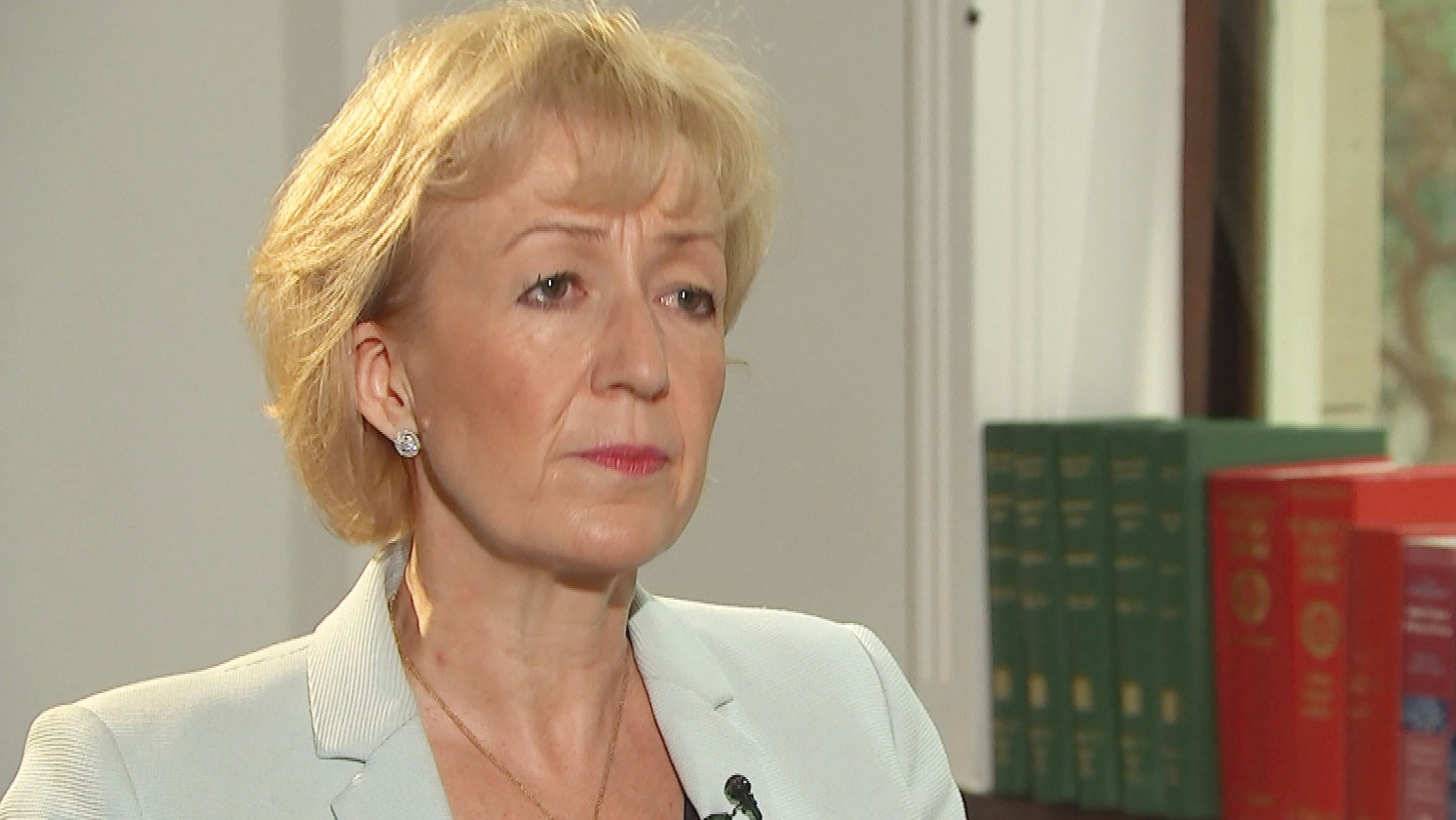 Andrea Leadsom Tells Itv News Her Views On Gay Marriage Fox Hunting Hs2 Heathrow And Going To