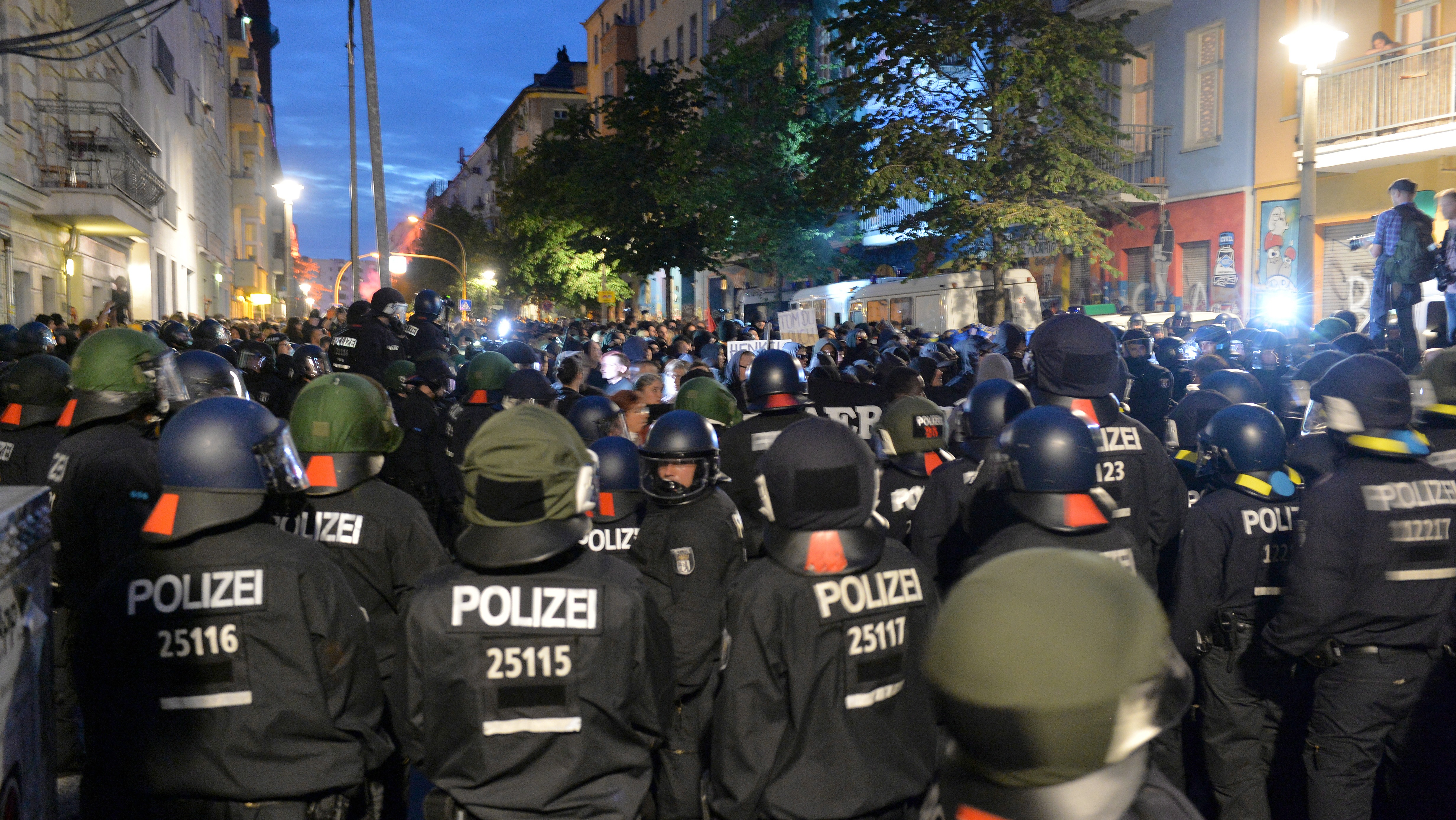 Over 120 police injured in Berlin's 'most violent riots in five years ...