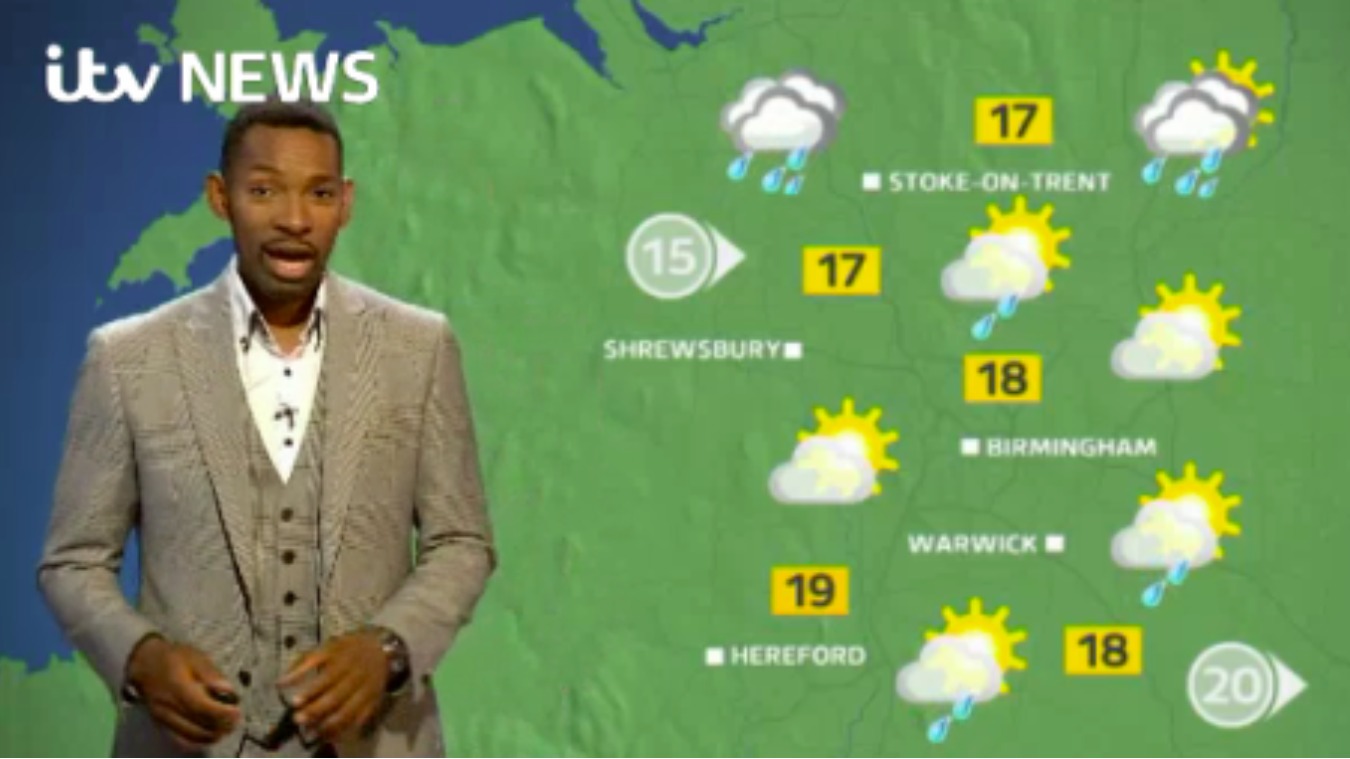 West Midlands Weather: Widespread showers | ITV News Central