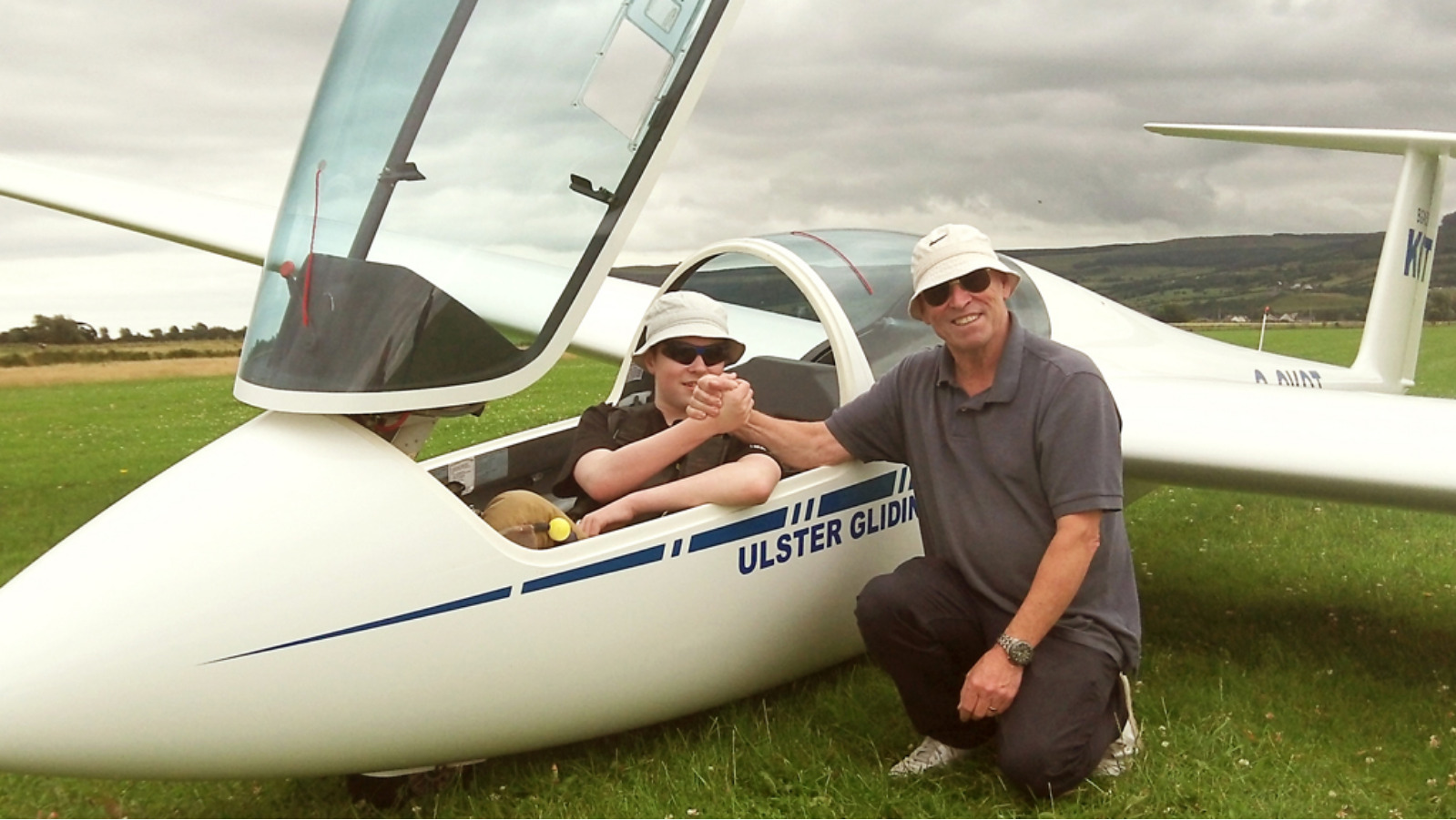 NI's 'youngest pilot' takes to the skies | UTV | ITV News