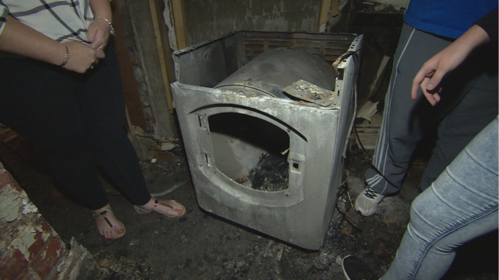 'Tumble dryer' fire guts house in the Rhondda ITV News Wales