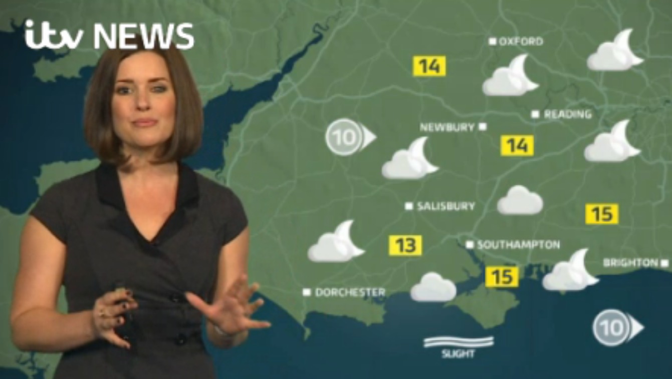 Wednesday evening weather forecast for west of region | ITV News Meridian