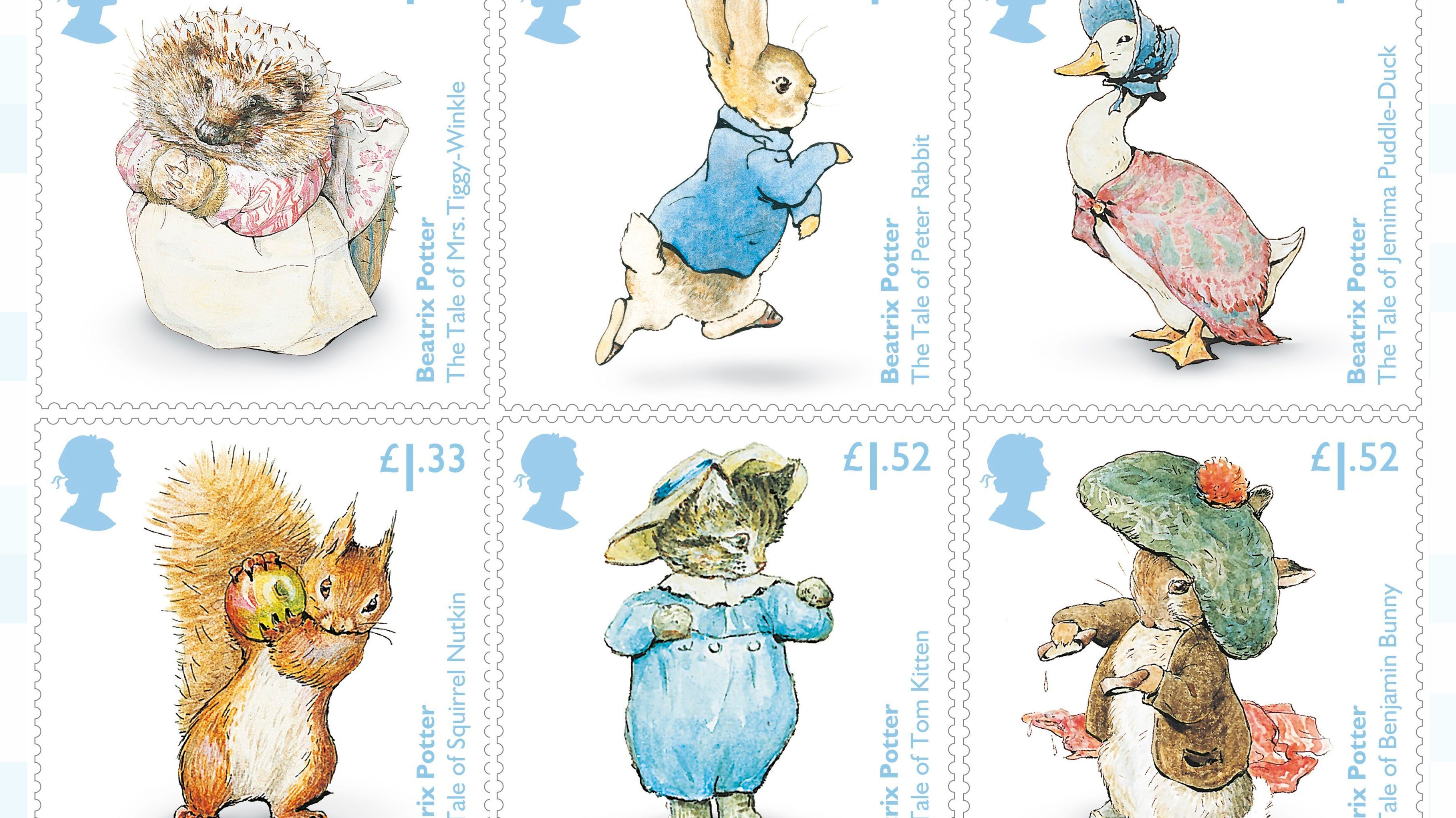 Royal Mail release adorable new Beatrix Potter stamps to mark anniversary |  ITV News