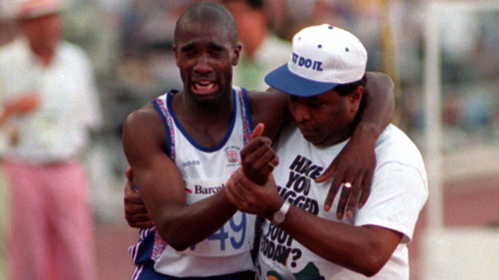 Jim Redmond who helped Olympian son Derek Redmond over finish line at ...