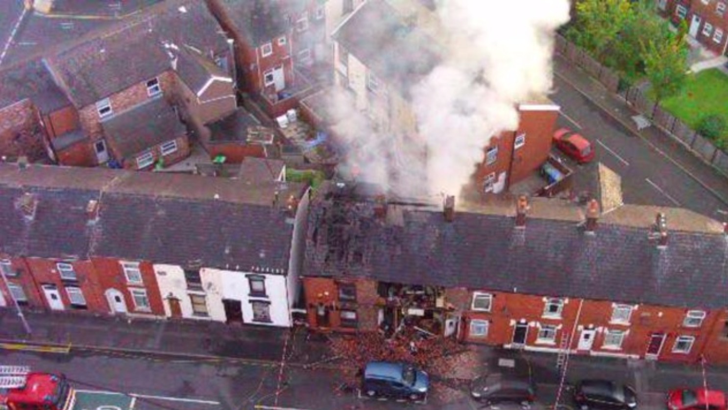 Man dies after house explosion in Manchester | ITV News