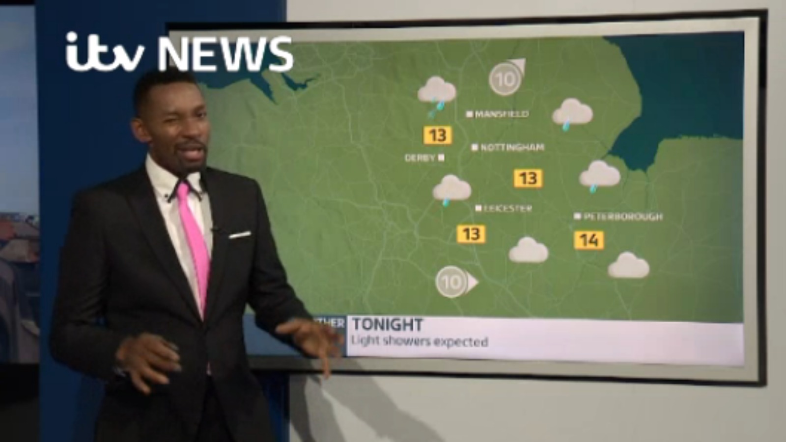 East Midlands Weather cloudy overnight, with some rain ITV