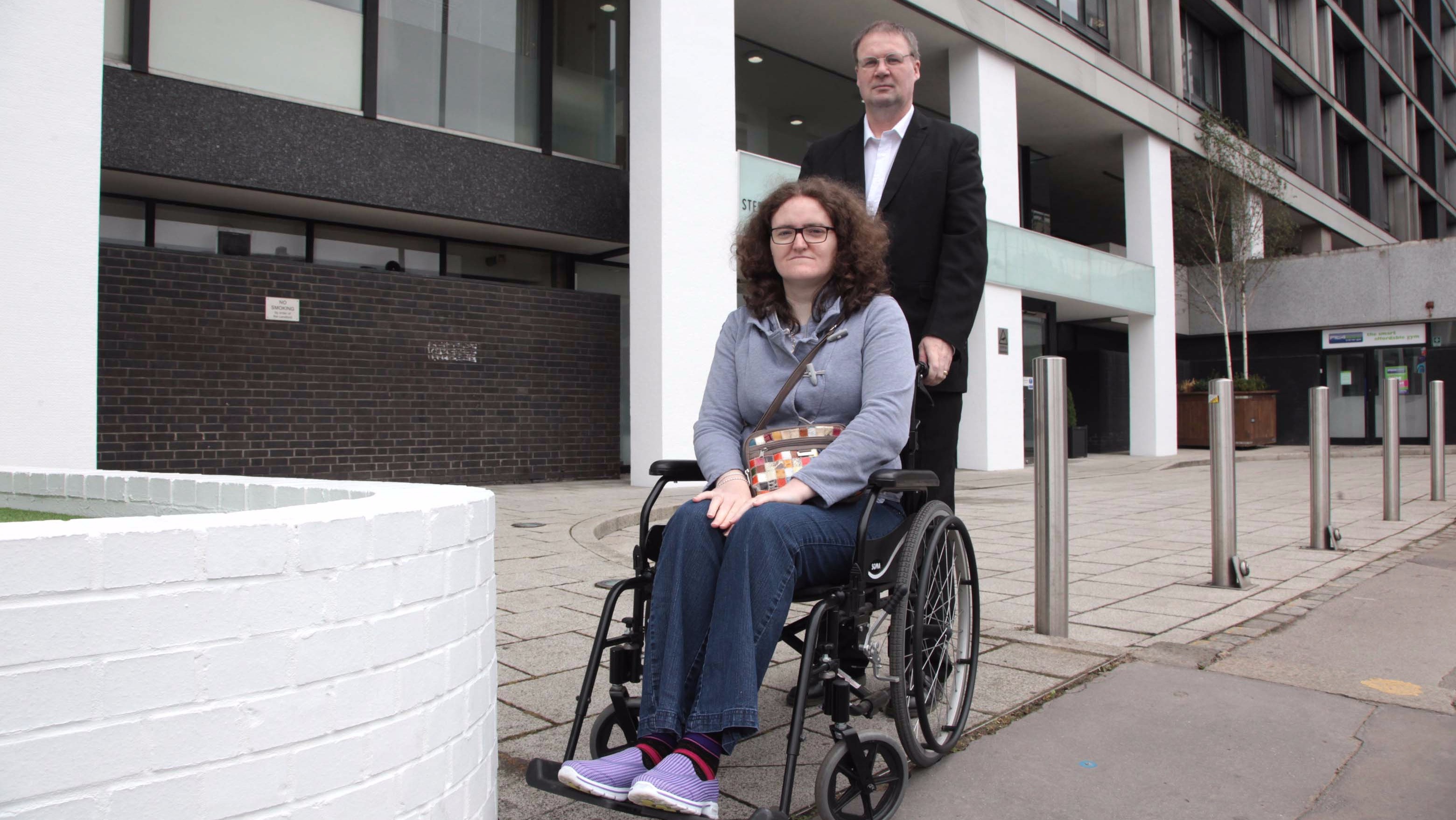 Wheelchairbound woman refused entry to Croydon disability centre