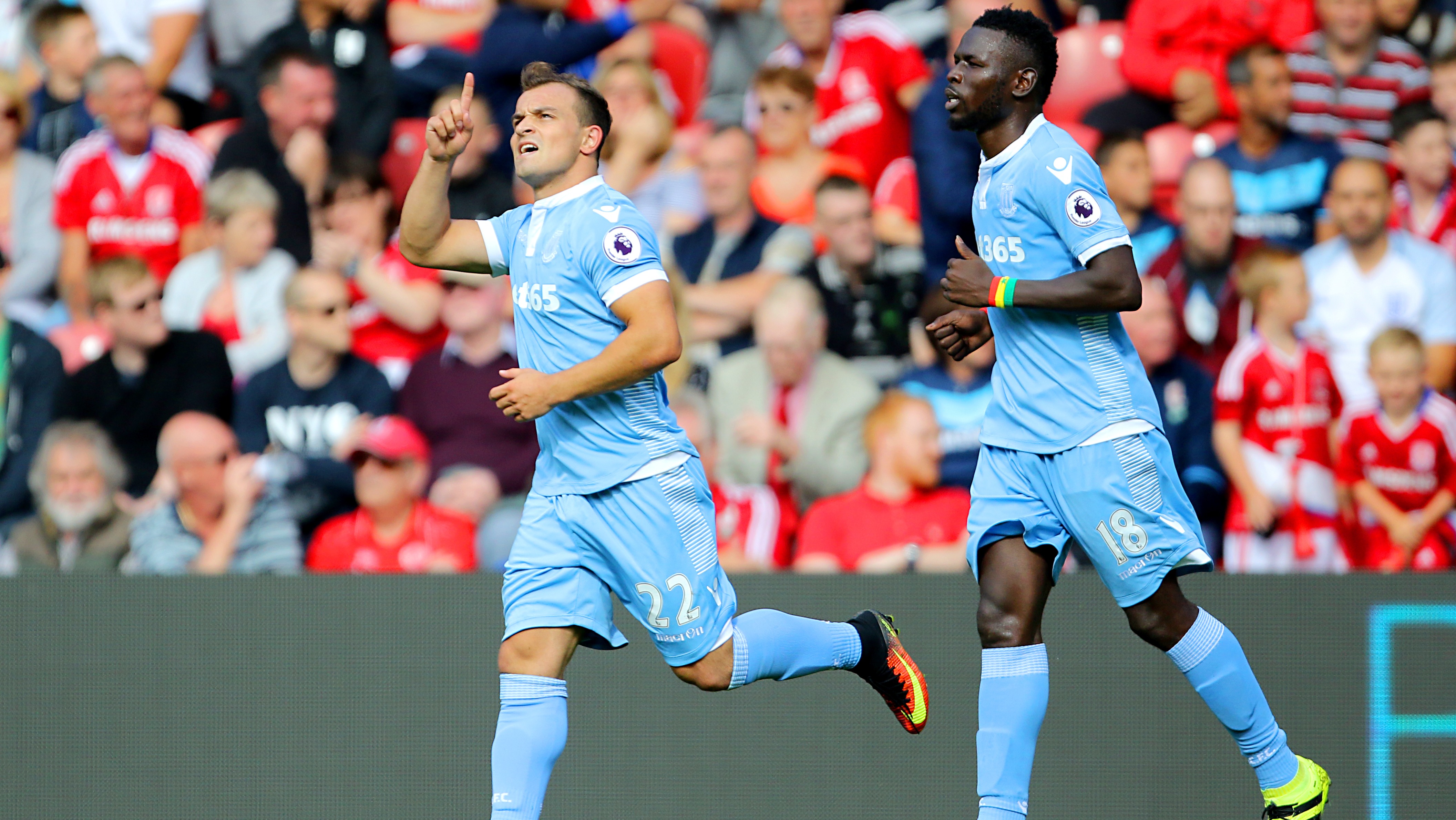 Premier League match report Middlesbrough 11 Stoke ITV News