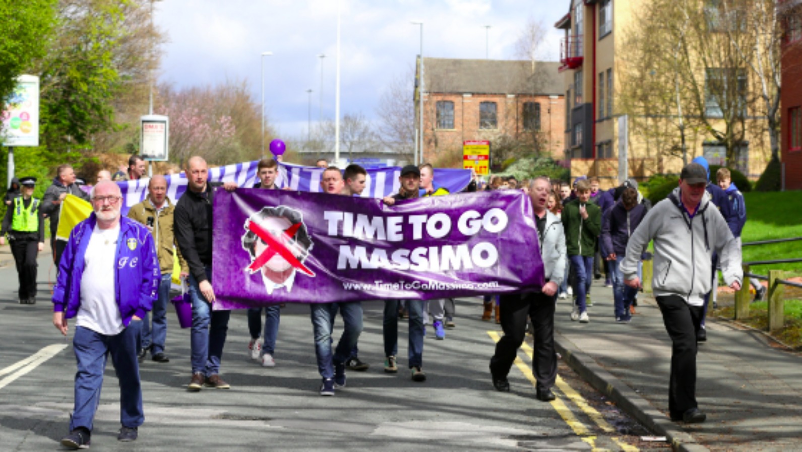 Time To Go Massimo campaign renew calls for Cellino to leave Leeds