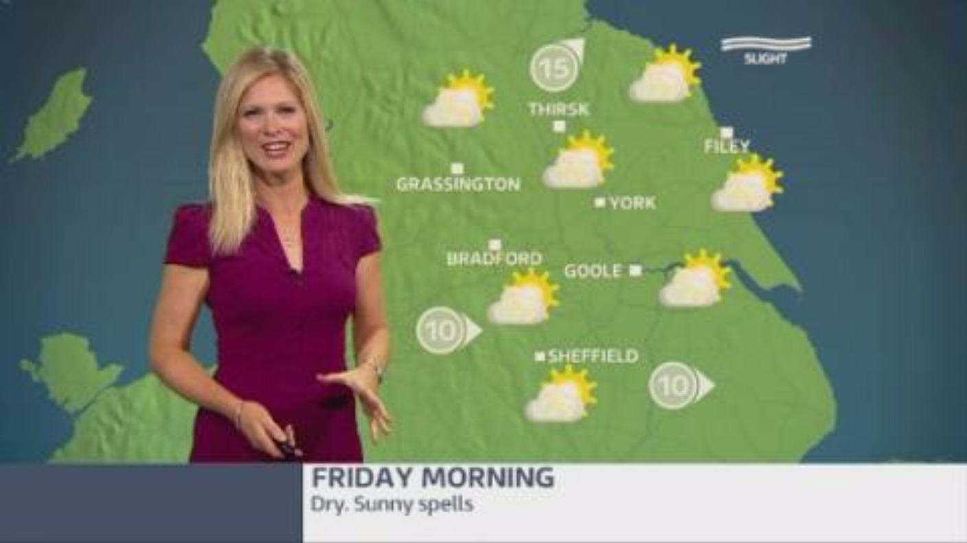 Gmb Weather Update With Jo Blythe Itv News Calendar