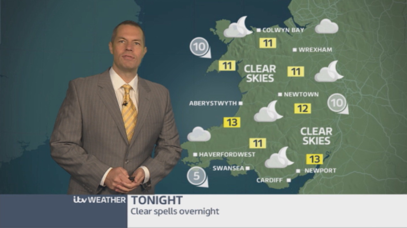 Wales weather Dry and fine evening! ITV News Wales