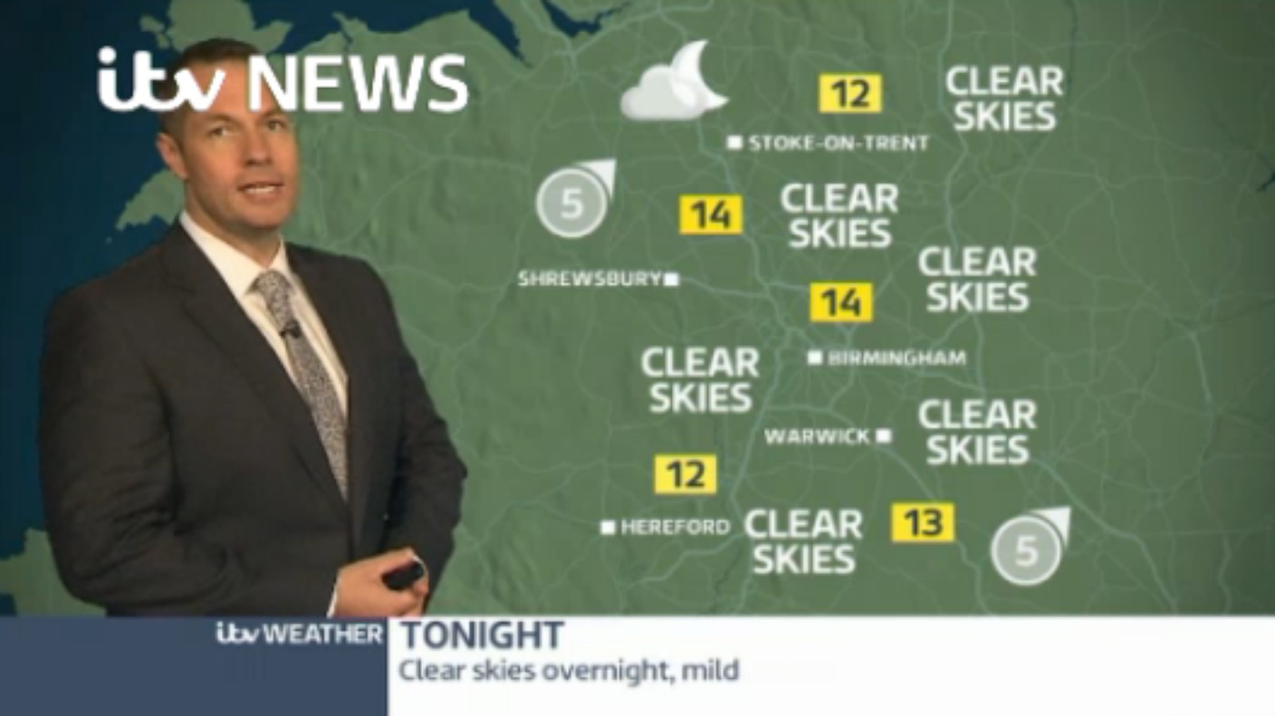 West Midlands Weather: Clear at first then becoming cool | ITV News Central