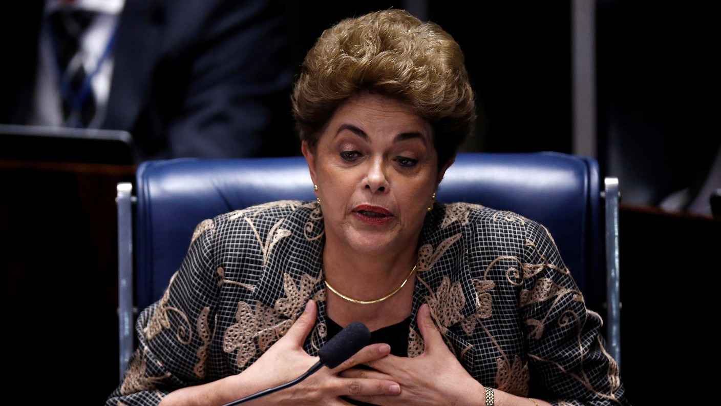 Dilma Rousseffs Successor Sworn In After She Is Ousted From Office By Senate Vote Itv News
