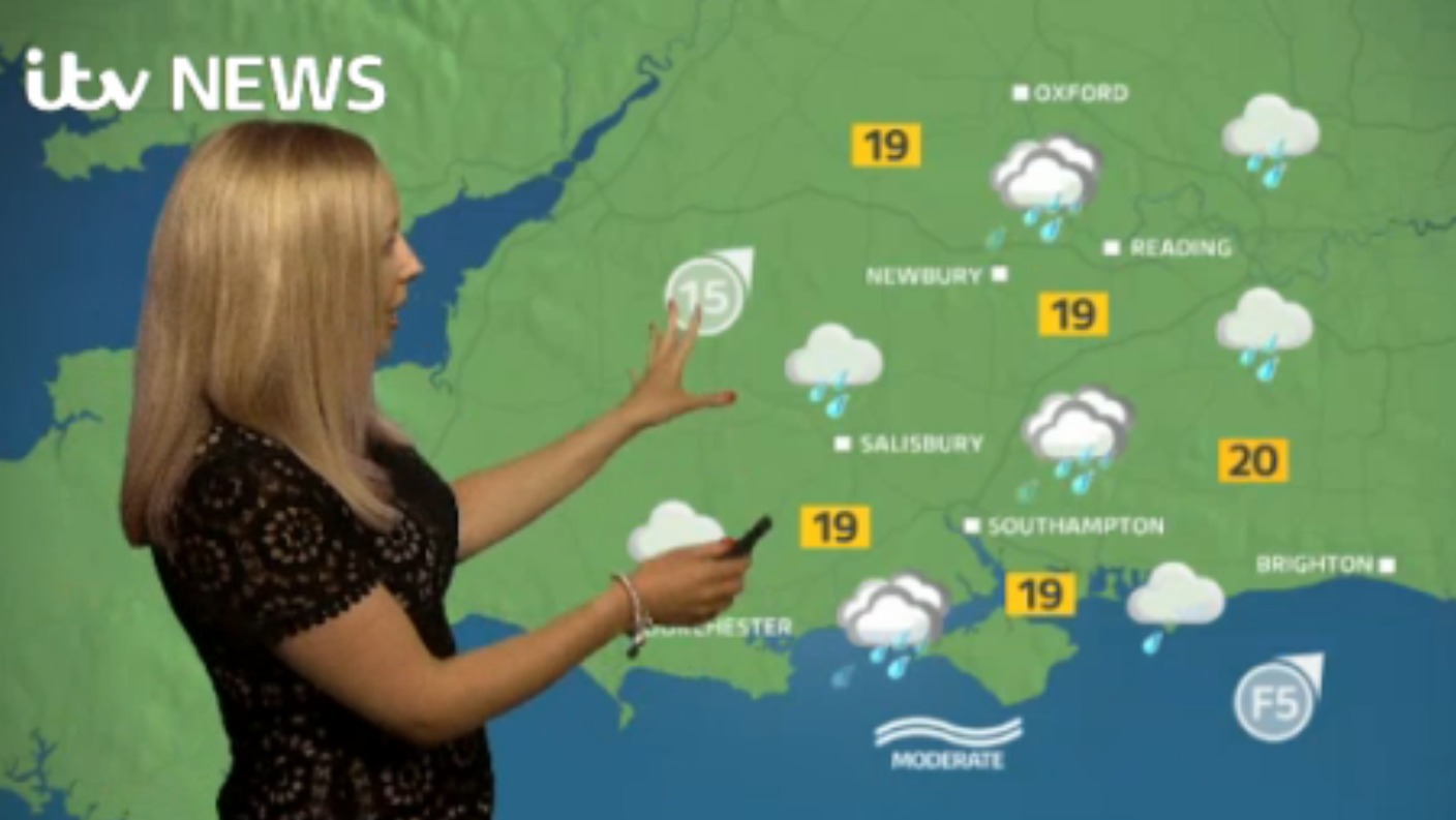 Saturday's weather for the west ITV News Meridian