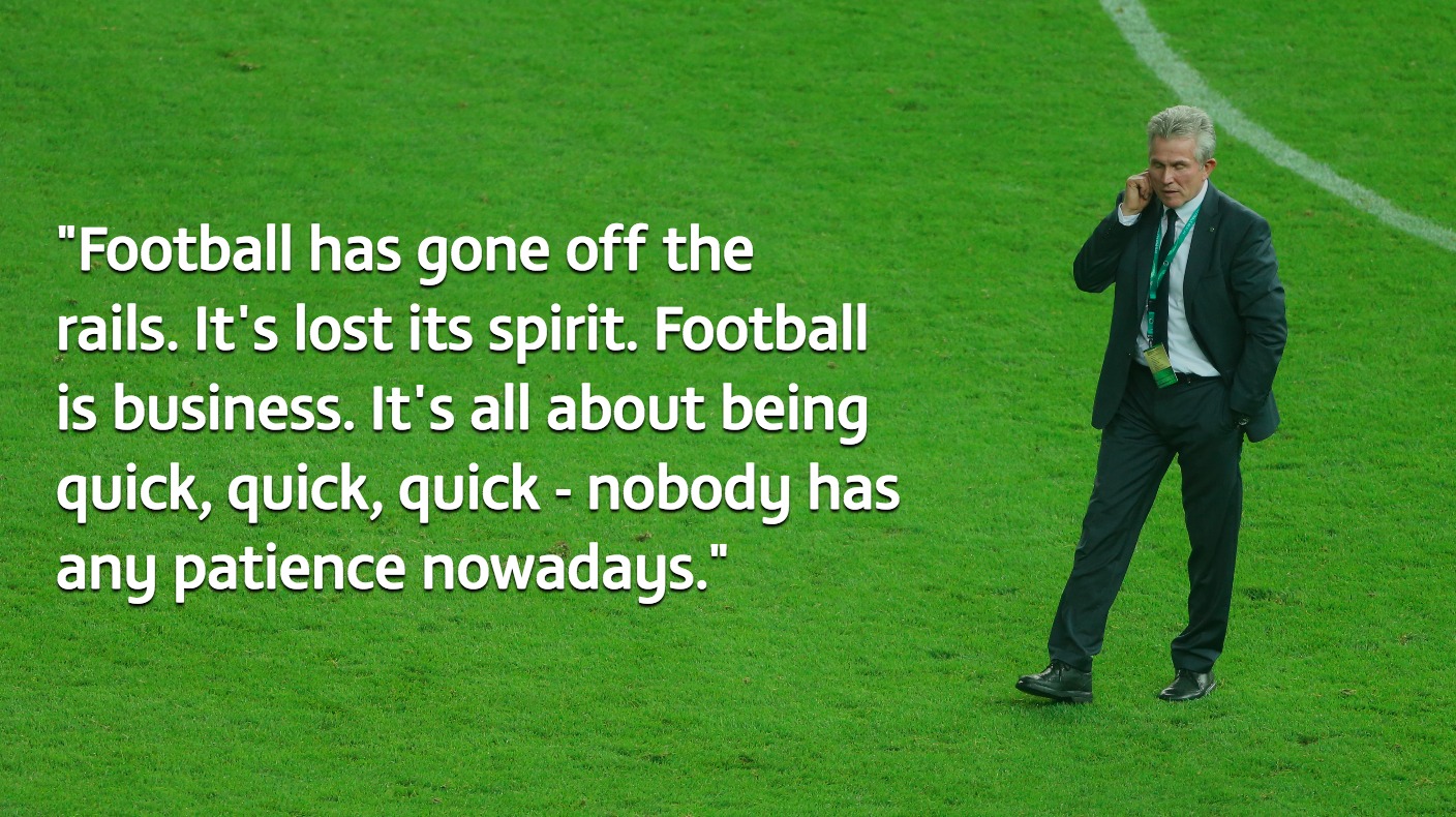 Former Bayern Munich Coach Jupp Heynckes Says 'football Has Gone Off ...