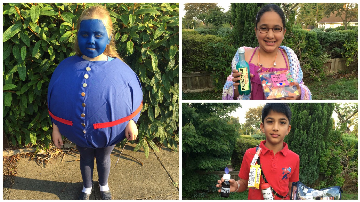 Roald dahl best sale character costumes