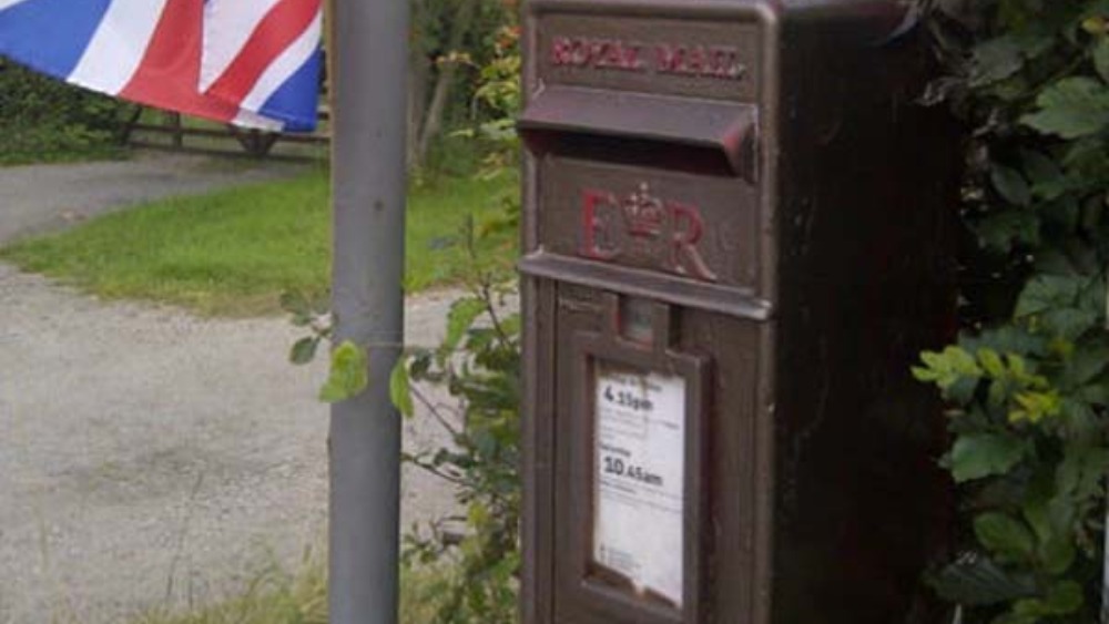 Royal Mail Post Box Painting