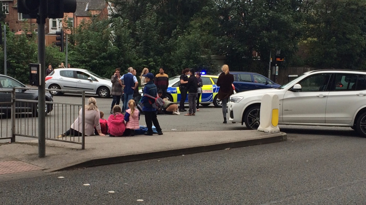 Young girl taken to hospital after being hit by car | ITV News Central