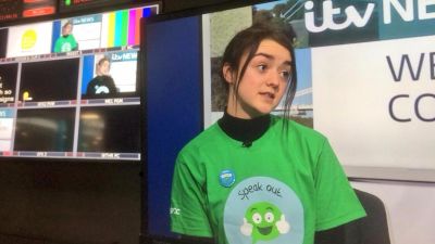 Maisie Williams I Was Bullied Because Of Game Of Thrones West Country Itv News