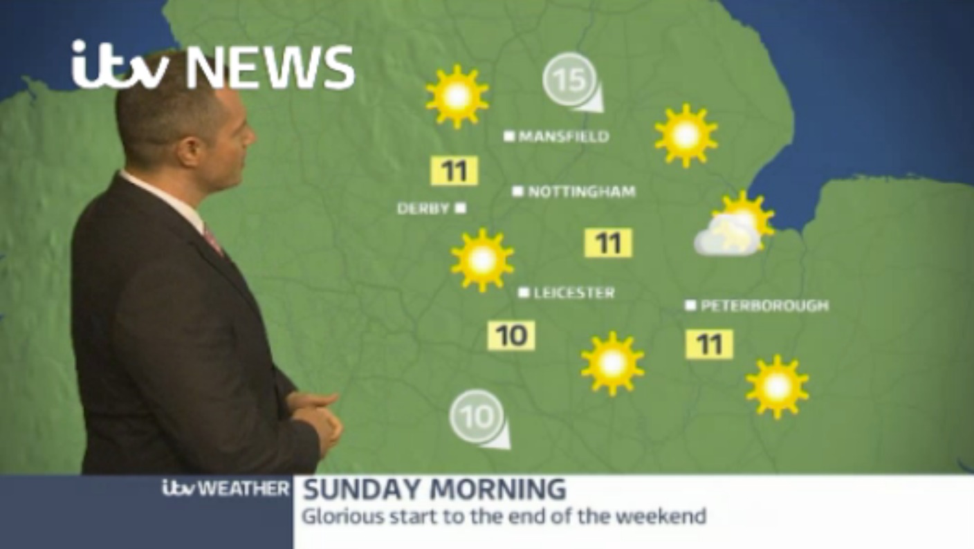 East Midlands Weather: Dry With Sunshine During Sunday | ITV News Central