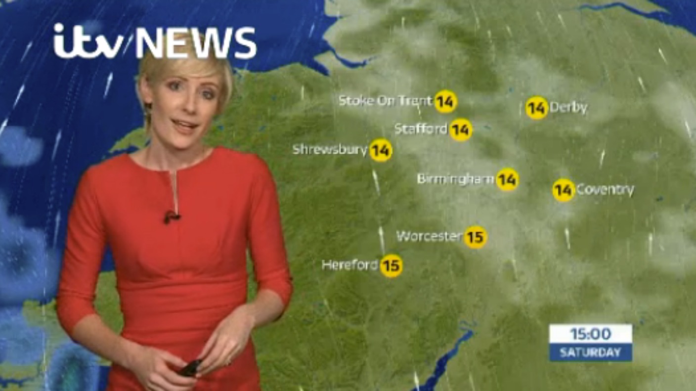 West Midlands Weather:Squally showers arriving | ITV News Central