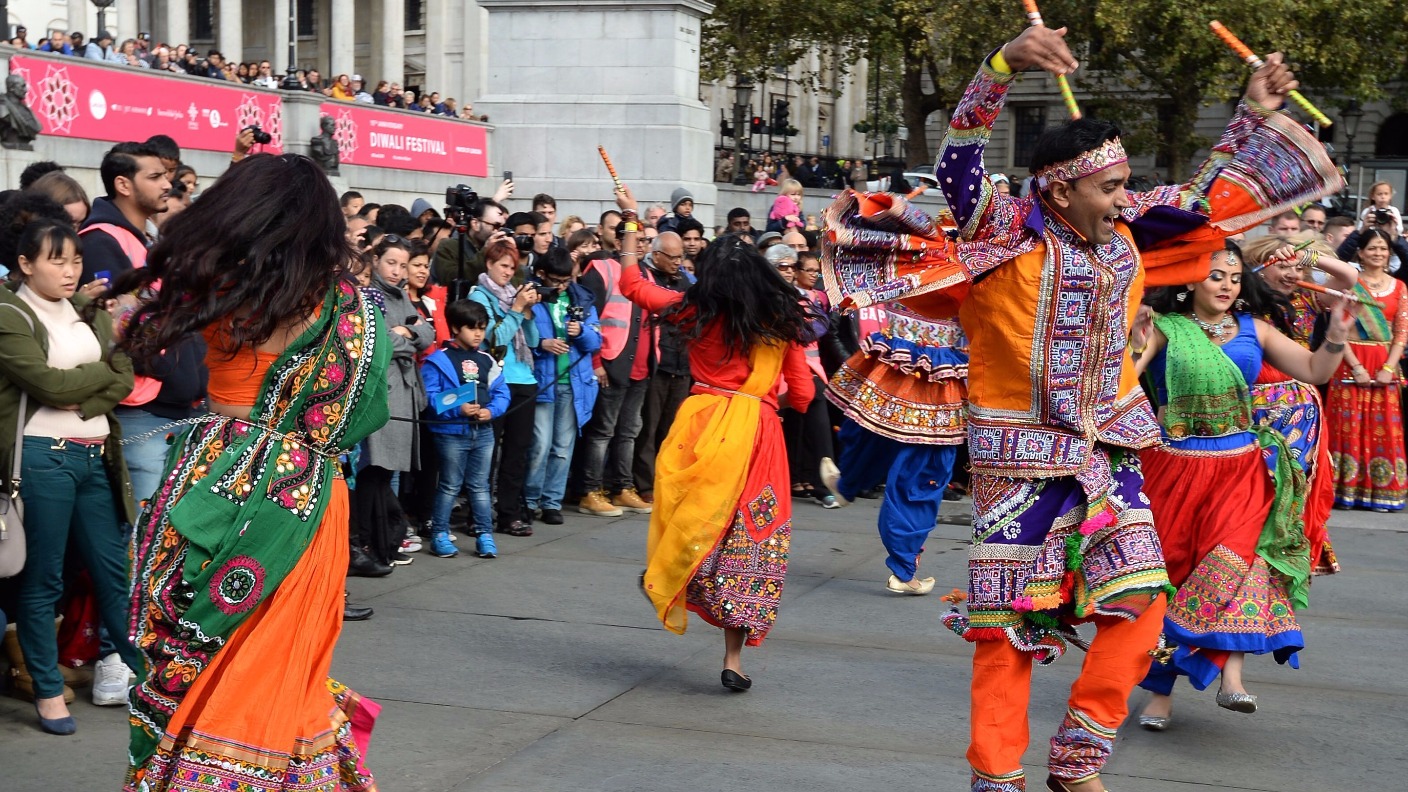 London Celebrates Diwali Festival At Trafalgar Square | ITV News London