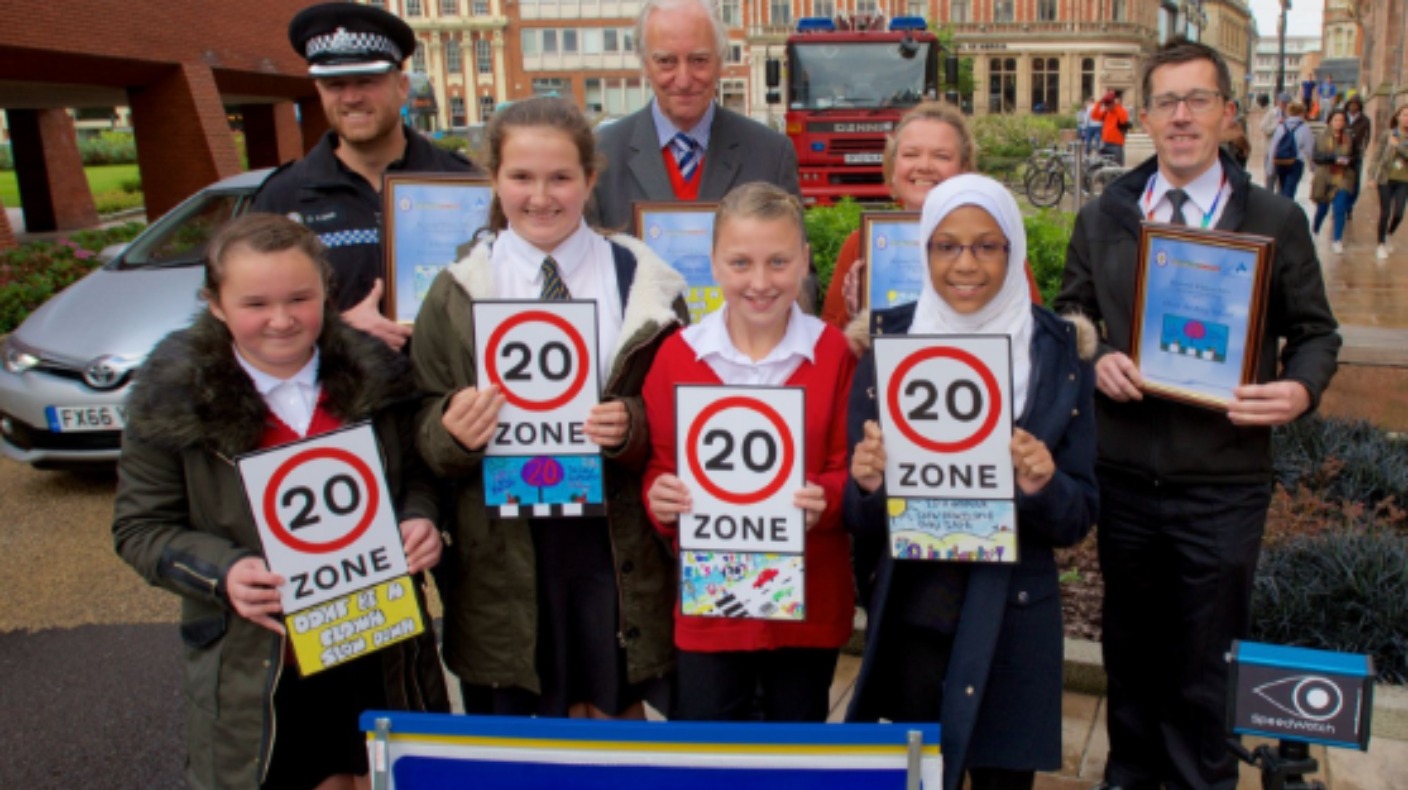 School Children Back Road Safety Campaign | ITV News Central