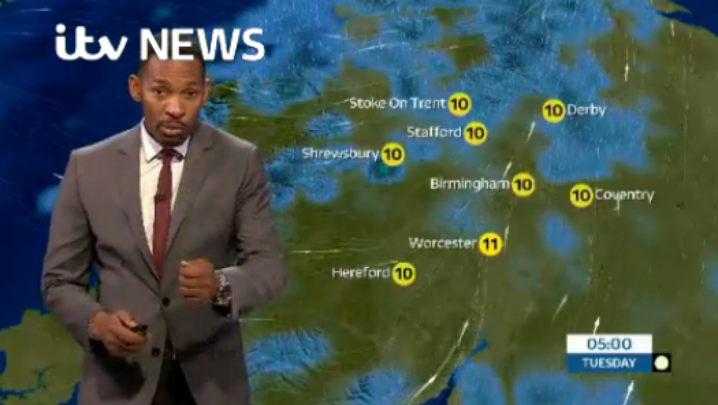 West Midlands Weather: A band of rain overnight | ITV News Central