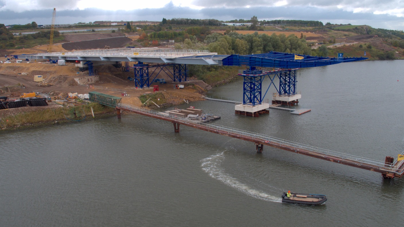 Sunderland Bridge Project Marks Halfway Point | ITV News Tyne Tees