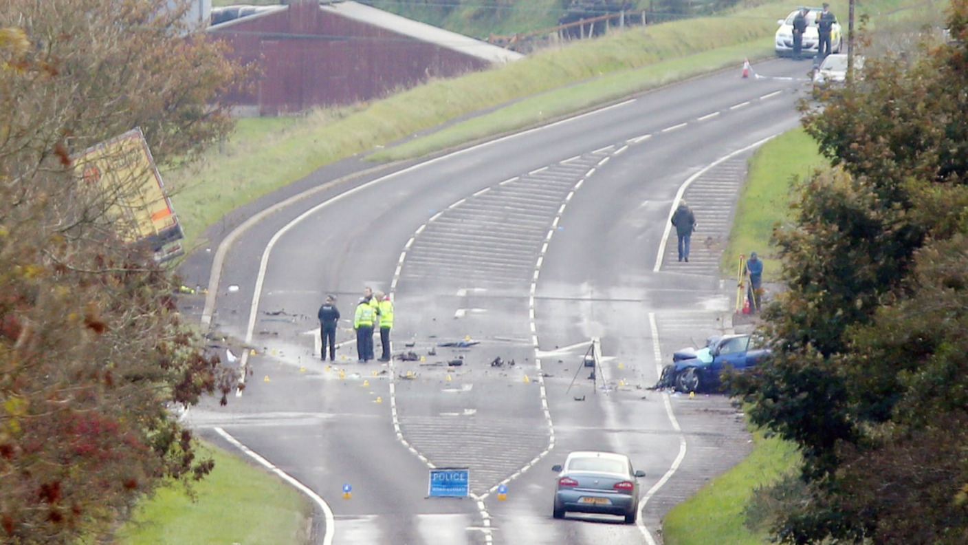 Man in his 20s killed in Antrim lorry crash UTV ITV News