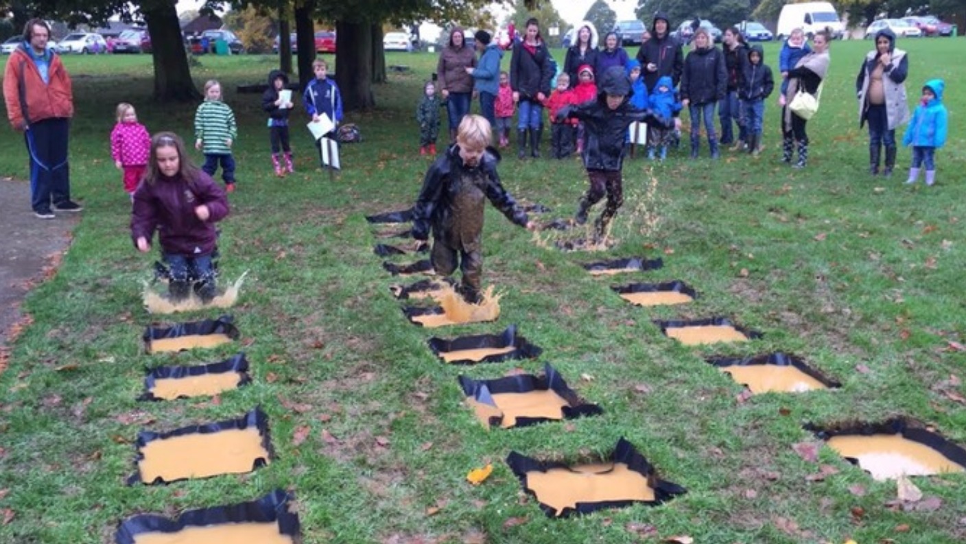 World Puddle Jumping Championships take place in Northamptonshire | ITV ...