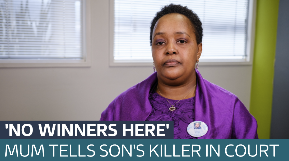 Mum addresses her son's killer as he's sentenced to life in prison for ...