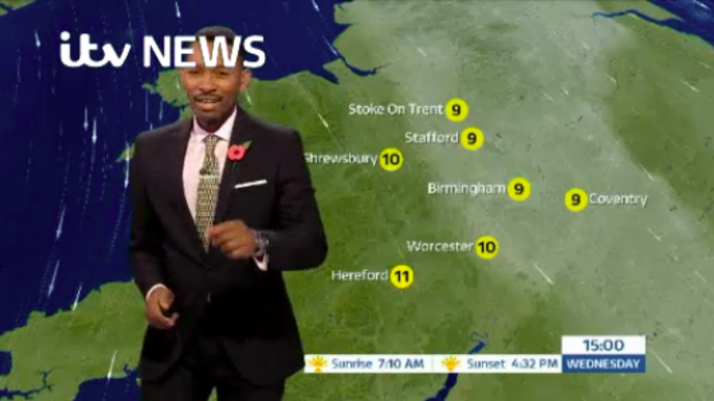 West Midlands Weather: Turning colder | ITV News Central