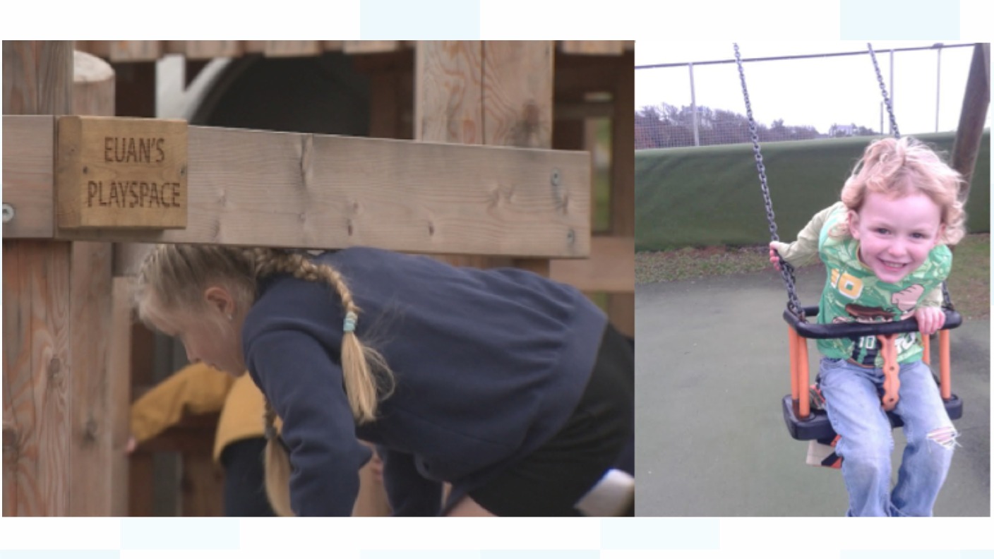 Portpatrick play park opened in memory of young boy | ITV News Border