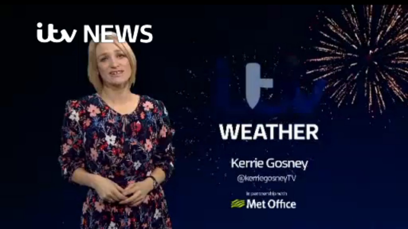 Saturday Nights Forecast For The Tyne Tees Region Itv News Tyne Tees