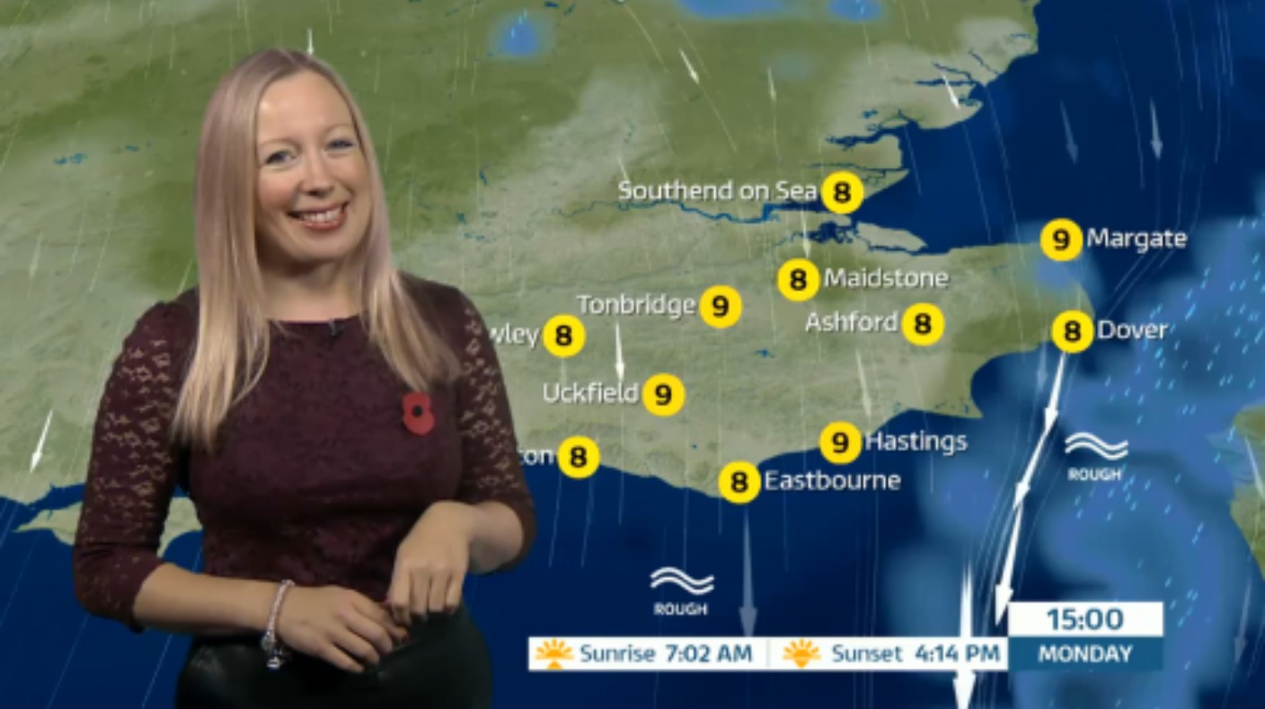 Mondays Weather For The East Itv News Meridian