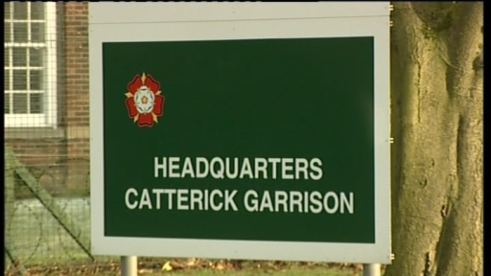 Soldier Arrested At Catterick Garrison Itv News Tyne Tees