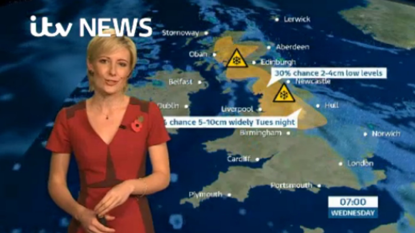 West Midlands Weather: Rain possibly turning into snow | ITV News Central