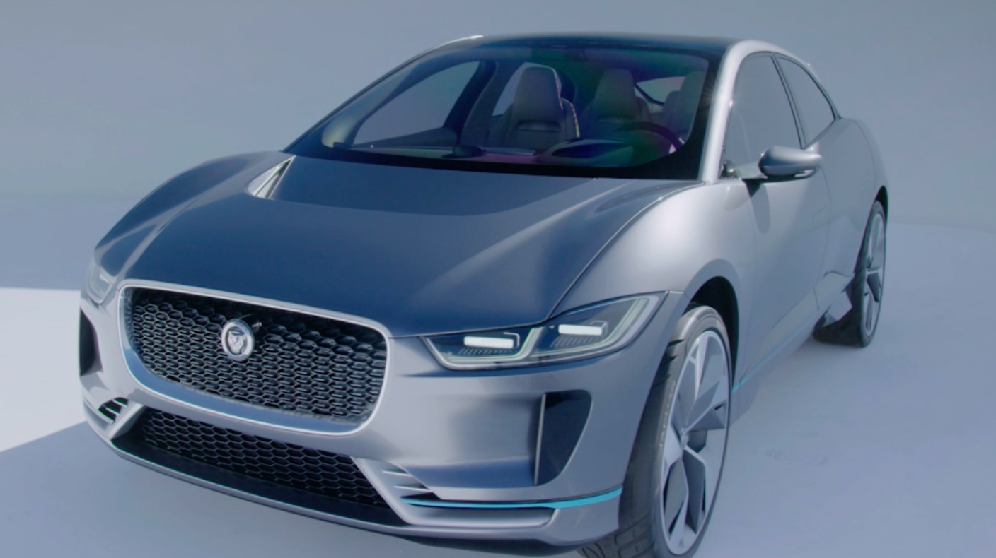 Jaguar Land Rover unveils its first electric car ITV News Central