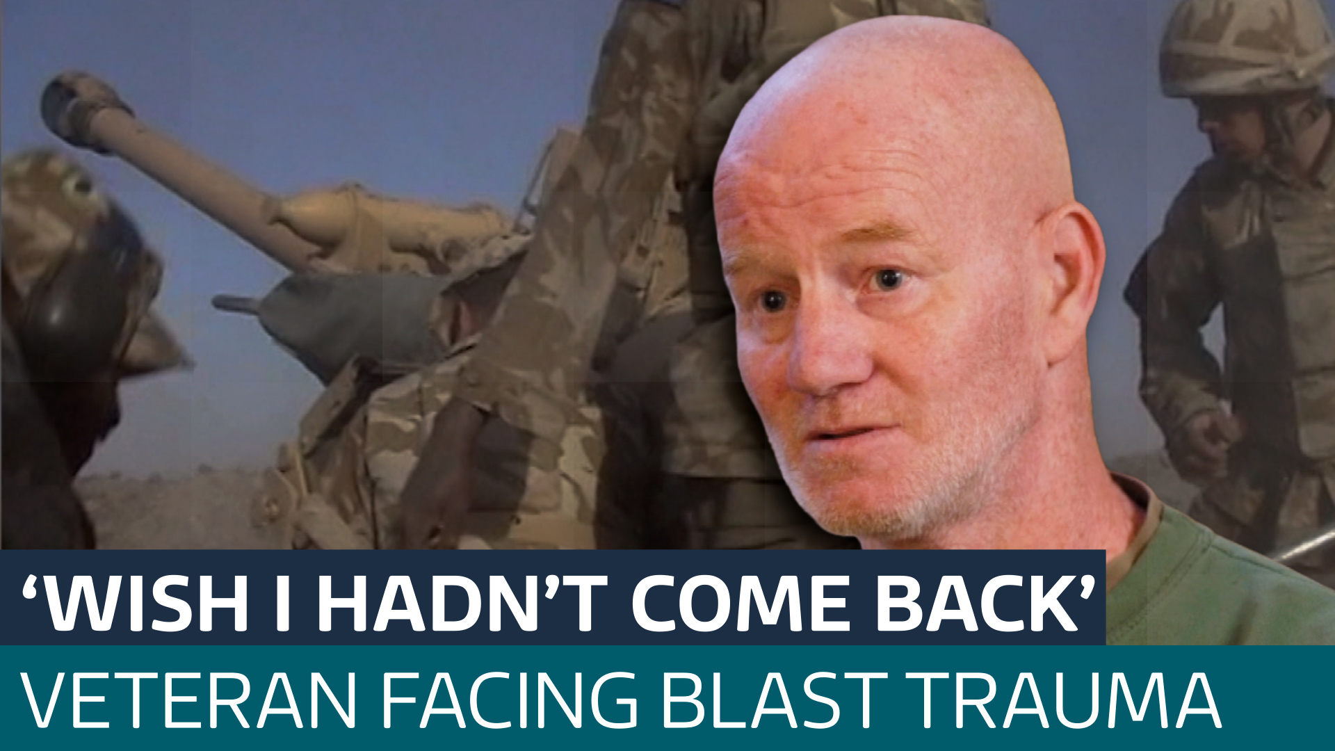 Why these soldiers believe their own weapons may have given them brain damage - Latest From ITV News