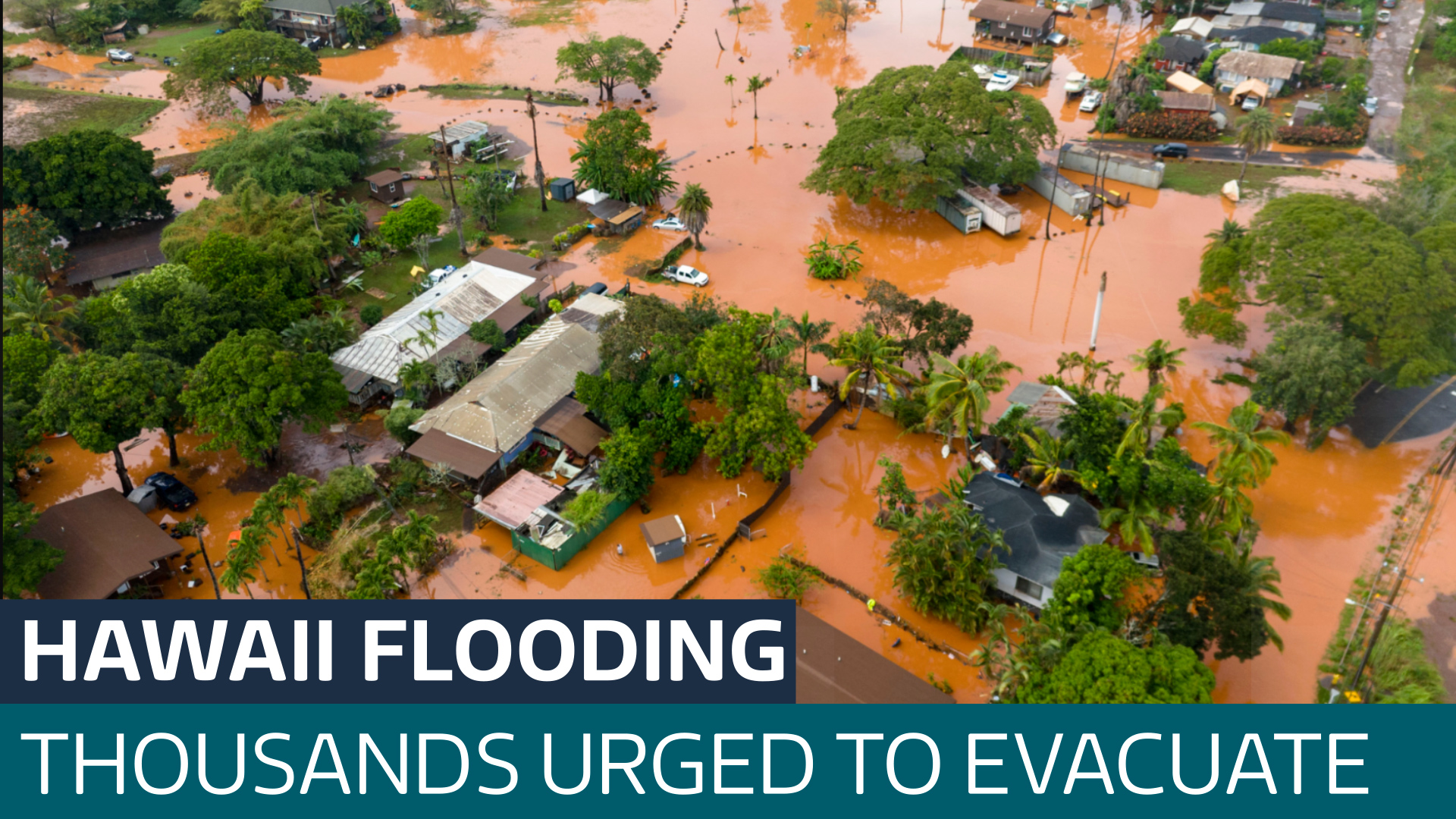 Hawaii suffers worst flooding in 20 years as thousands told to evacuate - Latest From ITV News