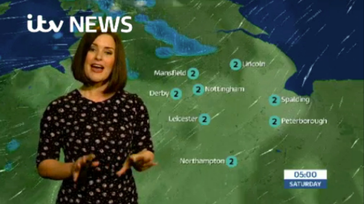 East Midlands Weather: Wintry showers overnight | ITV News Central