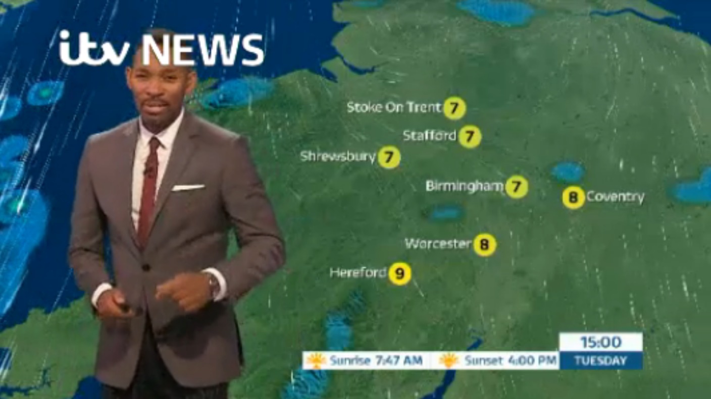 West Midlands Weather: Clear spells and heavy showers | ITV News Central