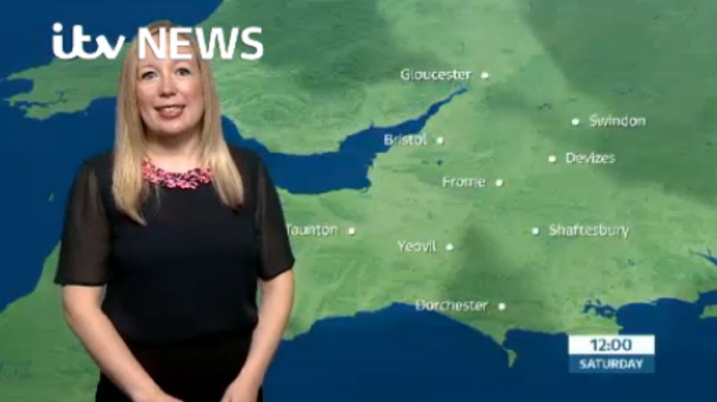 Your Weather for the West with Philippa Drew ITV News West Country