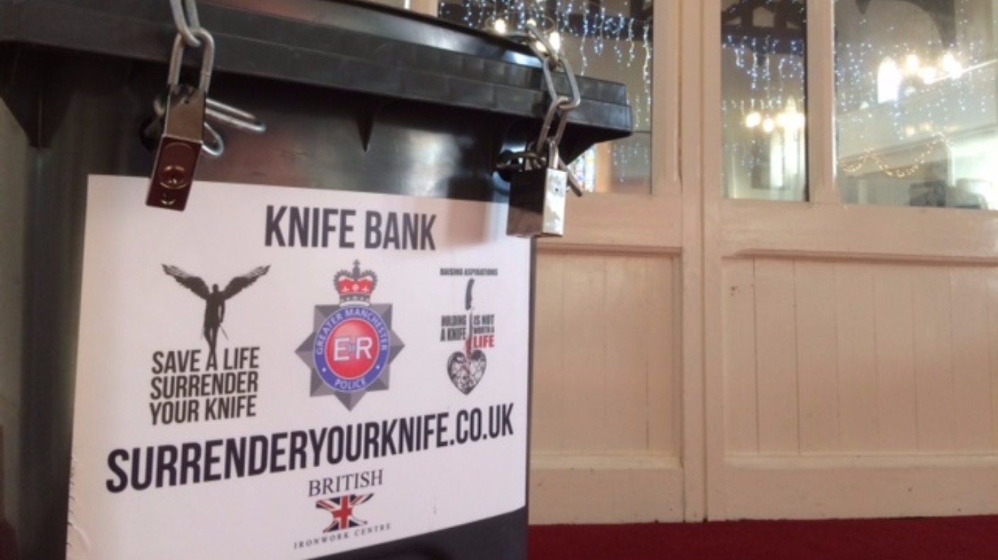 Church urges community to get rid of their knives | ITV News Granada