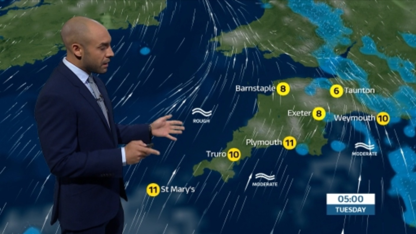 Cloudy and wet in the South West | ITV News West Country