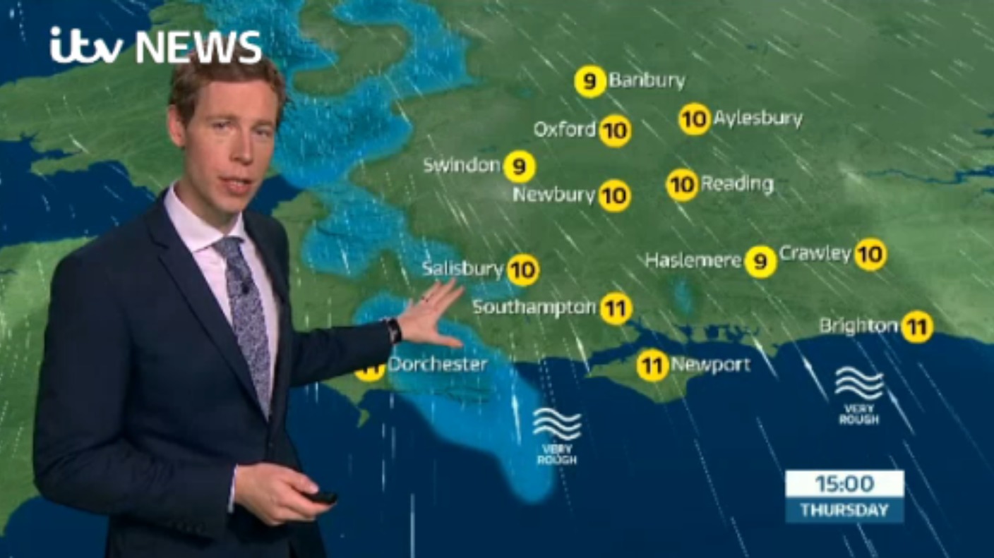 The latest forecast for the west of the Meridian region | ITV News Meridian