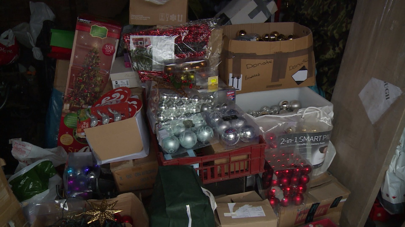 Unwanted Christmas trees and decorations going to good use in