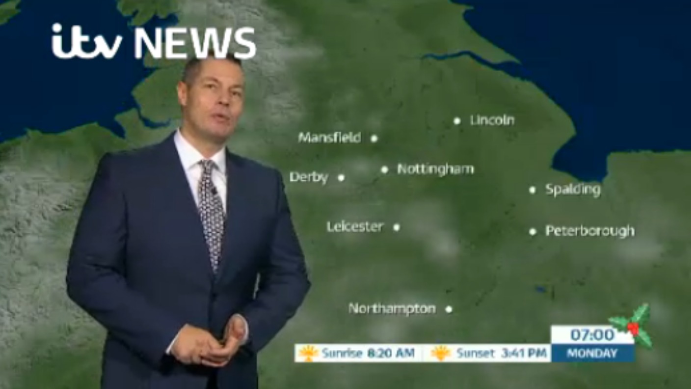 East Midlands Weather: Fog and light winds | ITV News Central